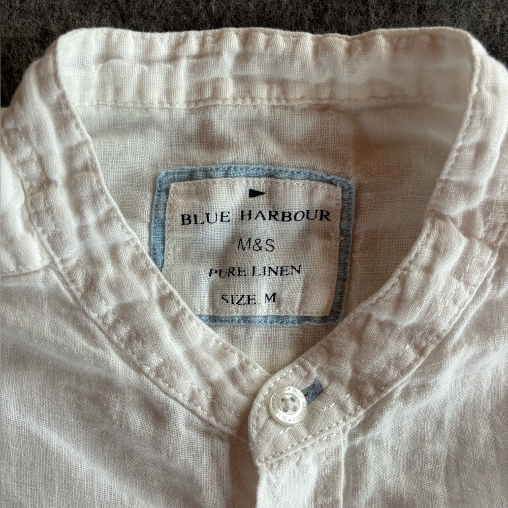 Pure Linen Button Down - Picture 2 of 5